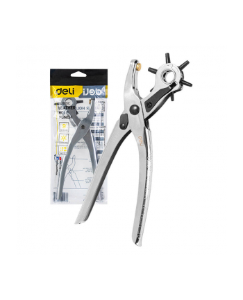 Deli Tools Szczypce obrotowe do otworów 9 srebrne EDL1919C nr 2