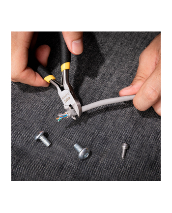 Deli Tools Szczypce Tnące Boczne Edl20025 5'' Żółte nr 1