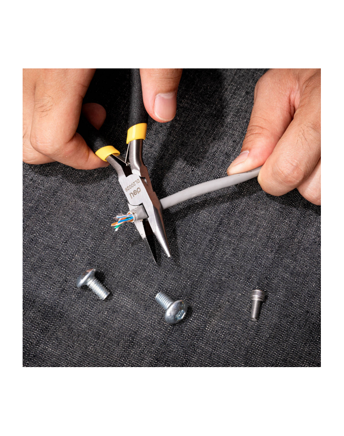 Deli Tools Szczypce Uniwersalne Edl20026 5'' Żółte główny