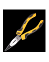 Deli Tools Szczypce Wydłużone Proste Edl2106, 6'' (Żółte) 27048 - nr 1