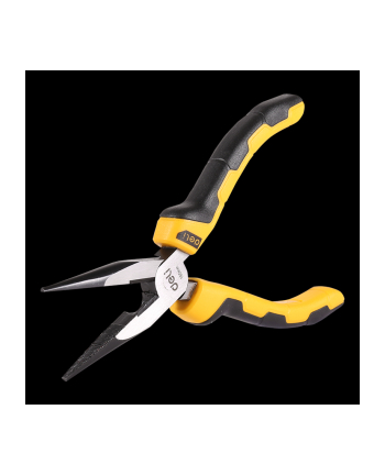 Deli Tools Szczypce Wydłużone Proste Edl2106, 6'' (Żółte) 27048 nr 2