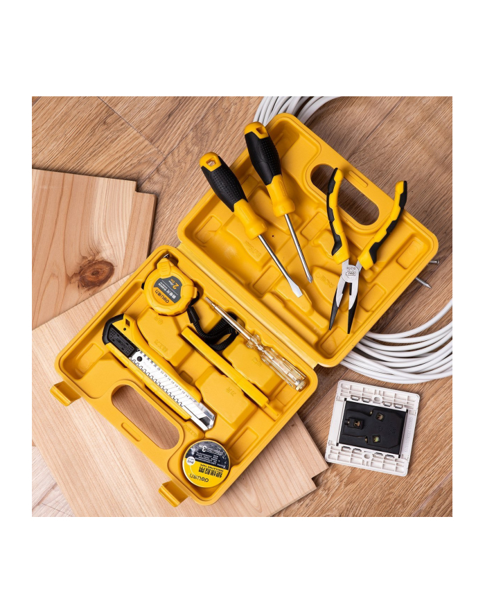 Deli Tools Zestaw Narzędzi Edl1008J 8szt. główny