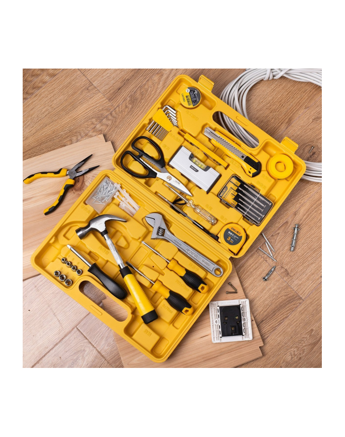 Deli Tools Zestaw Narzędzi Edl1038J 38szt. główny