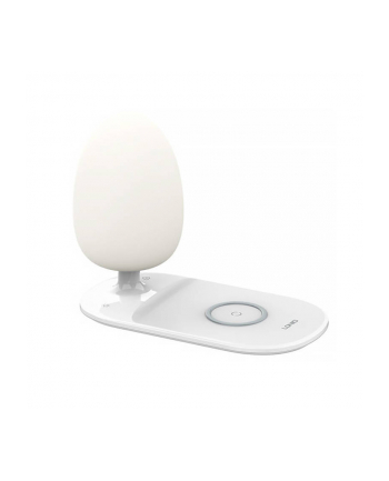 Ldnio Lampka Nocna Z Funkcją Ładowania Bezprzewodowego Qi (Biała) (Y3)