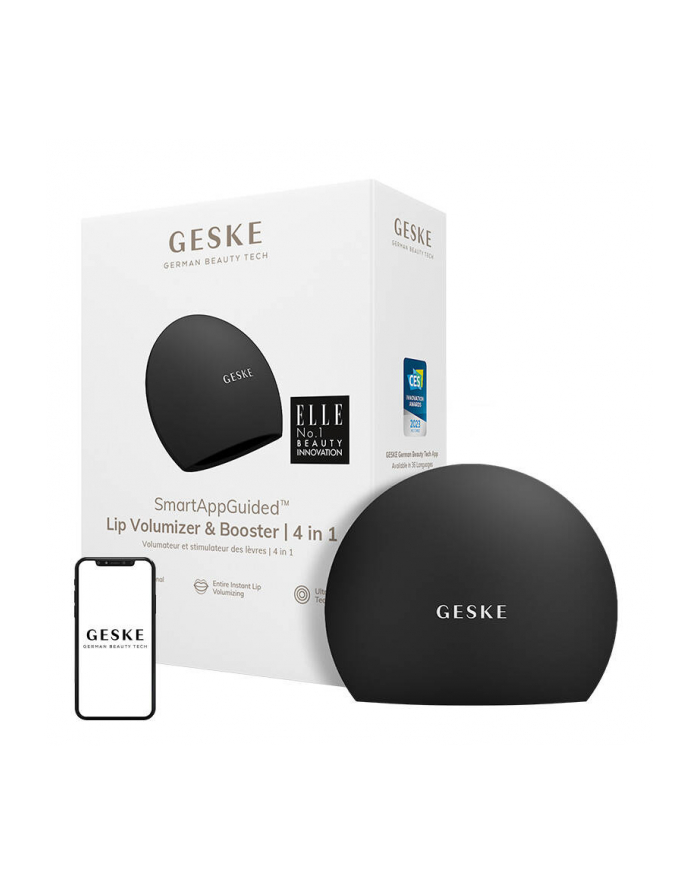 Geske Silikonowy Powiększacz Ust 4W1 Z Aplikacją (Szary) główny