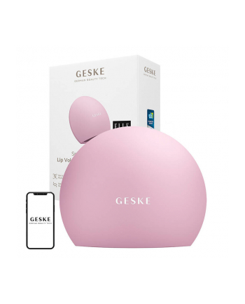 Geske Silikonowy Powiększacz Ust Punktowy 4W1 Z Aplikacją (Różowy)