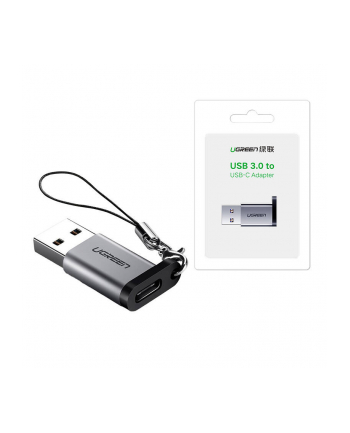 Adapter USB 3.0 do USB TYP-C 3.1 PD UGREEN szary (50533B) nr 2