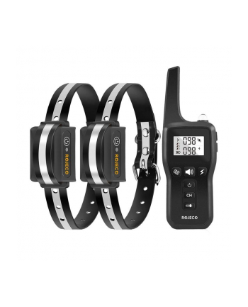 Zestaw obroży antyszczekowych z pilotem Rojeco PD529 1000m (czarny)