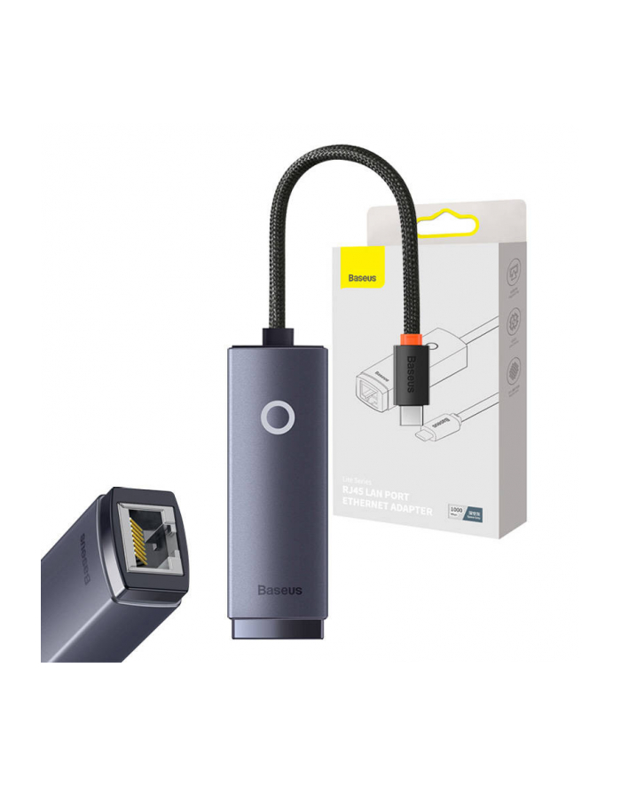 Adapter Ethernet USB-C do RJ45 LAN 1000mbps główny