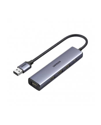 HUB USB Ugreen USB-C + 4x USB-A 3.0 (CM473) (20805) nr 1