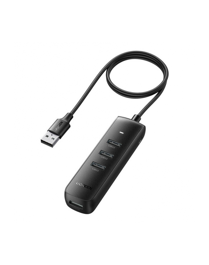 Ugreen Adapter 4W1 Cm416 Hub Usb Do 4X Usb 1M Czarny (80657B) główny