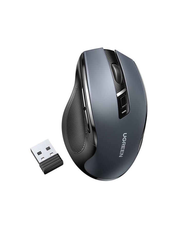 Mysz bezprzewodowa UGREEN 2.4 GHz & Bluetooth 5.0 - czarno-szara (90855) główny