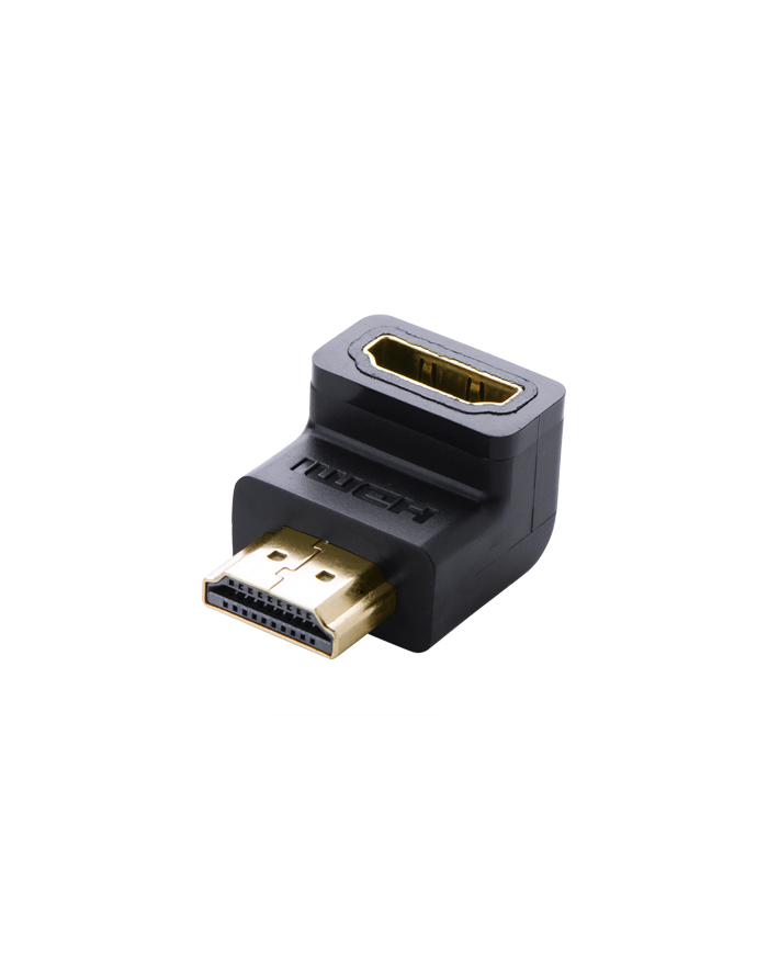 Ugreen adapter łącznik kątowy HDMI dolny czarny (20109) główny