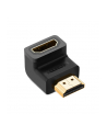 Ugreen adapter łącznik kątowy HDMI dolny czarny (20109) - nr 4