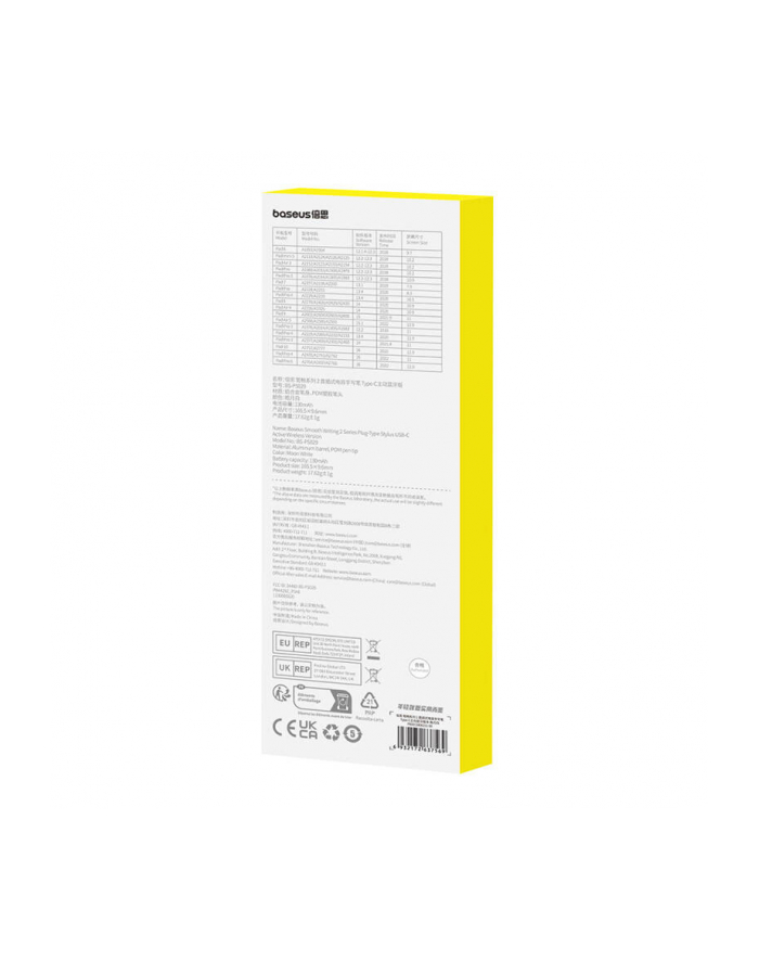 Baseus Aktywny Rysik Pióro Do Ekranów Z Ładowaniem Bezprzewodowym I Usb C główny