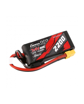 Gens Ace Akumulator Gensace Gtech Lipo 2200Mah 74V 60C 2S1P Xt60 nr 2