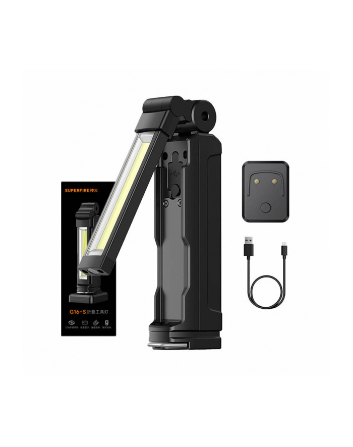 Latarka wielofunkcyjna Superfire G16-S, 800lm z USB-C główny