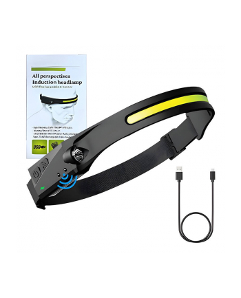 Innpro Latarka Czołowa Superfire Hl65 120Lm UsbC