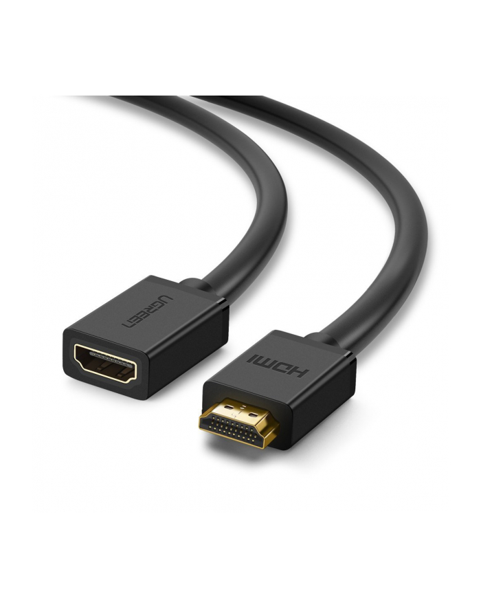 Ugreen Kabel HDMI męski do HDMI żeński HD107 FullHD 3D 2m czarny (10142) główny