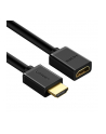 Ugreen Kabel HDMI męski do HDMI żeński HD107 FullHD 3D 2m czarny (10142) - nr 4
