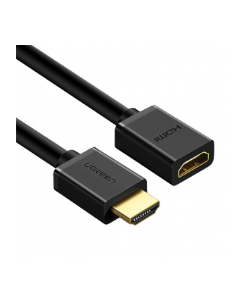 Ugreen Kabel HDMI męski do HDMI żeński HD107 FullHD 3D 2m czarny (10142)