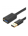 Ugreen Kabel Przewód Przedłużacz Przejściówka Usb 3.0 - Usb 3.0 2 M Czarny - nr 1