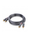 Ugreen Przewód 2RCA Cinch do 2RCA Cinch 3m czarny (10519) - nr 4