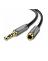 Ugreen przewód kabel przedłużacz AUX 3,5 mm mini jack 1m srebrny (10592) - nr 4