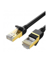 UGREEN OKRĄGŁY KABEL SIECIOWY  NW107 ETHERNET RJ45, CAT.7, STP, 15M (CZARNY)  (UGR464BLK) - nr 2