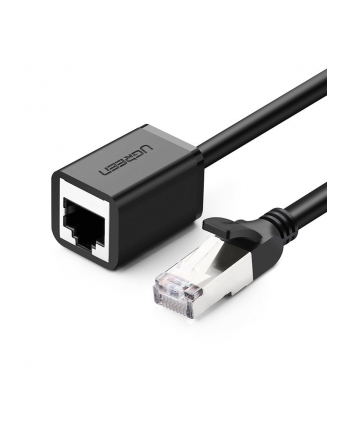 UGREEN KABEL SIECIOWY  PRZEDŁUŻACZ ETHERNET RJ45, CAT. 6, FTP, Z METALOWĄ WTYCZNĄ 1M, (CZARNY)  (UGR260BLK)