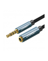 UGREEN PRZEDŁUŻACZ AUDIO AUX JACK 3,5 MM  AV118, 1M (NIEBIESKI) - nr 2