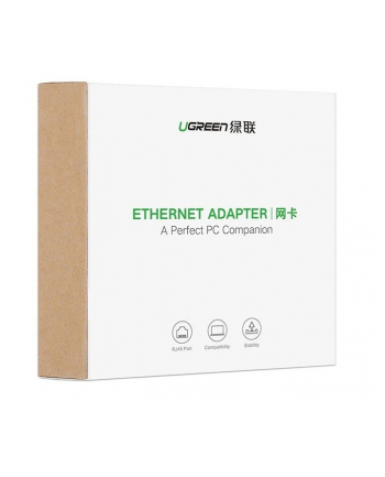 Ugreen Adapter Zewnętrzny Gigabit Ethernet Usb 3.0 Mc209(Szary) (50922B) nr 2