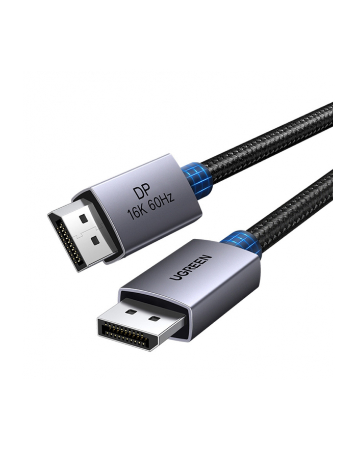 Ugreen 16K Kabel Displayport 2.1 10K 60Hz 8K 120Hz 4K 240Hz 165Hz 144Hz, DP 80Gbps z HDR, FreeSync, G-Sync, DSC 1.2a, HDCP 2.2 do PC, HDTV, główny