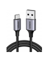 Ugreen Kabel Usb Do Usb-C Qc3.0 0,5M Z Aluminiową Wtyczką (Czarny) - nr 1