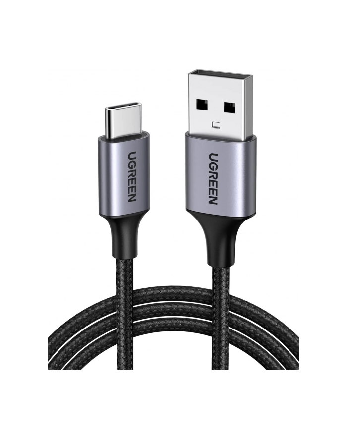 Ugreen Kabel Usb Do Usb-C Qc3.0 0,5M Z Aluminiową Wtyczką (Czarny) główny