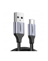 Ugreen Kabel Usb Do Usb-C Qc3.0 0,5M Z Aluminiową Wtyczką (Czarny) - nr 2