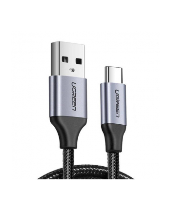 Ugreen Kabel Usb Do Usb-C Qc3.0 0,5M Z Aluminiową Wtyczką (Czarny)