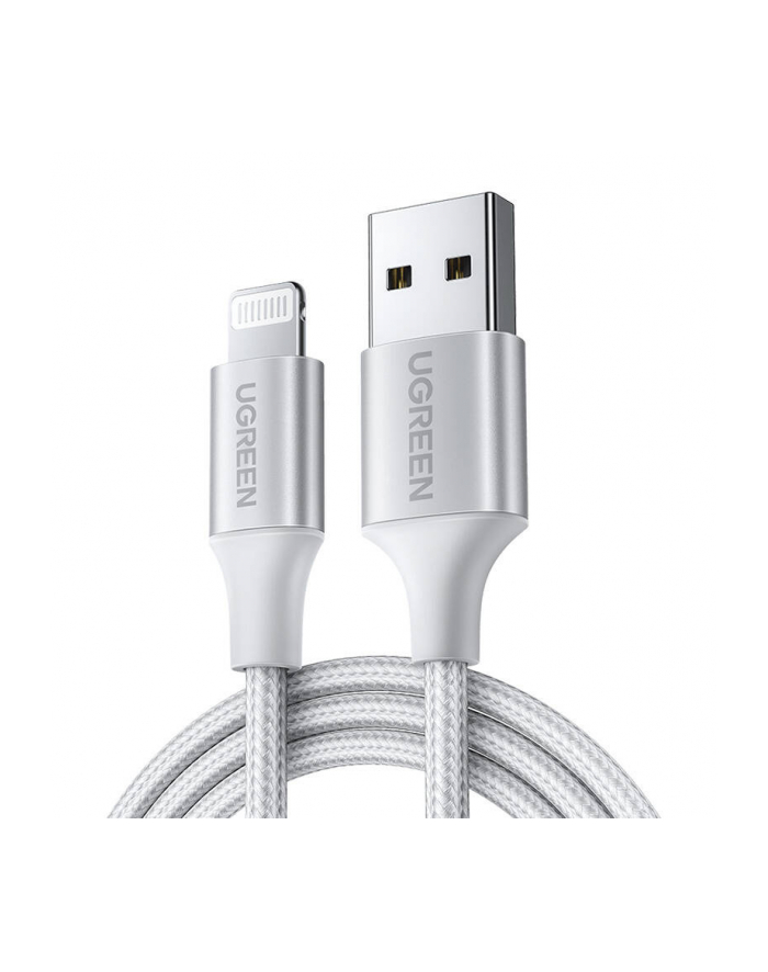 Ugreen Kabel Lightning Do Usb 2.4A Us199, 2M główny