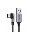 UGREEN KABEL USB DO USB-C KĄTOWY US284, 3A , 3M (CZARNY) - nr 1