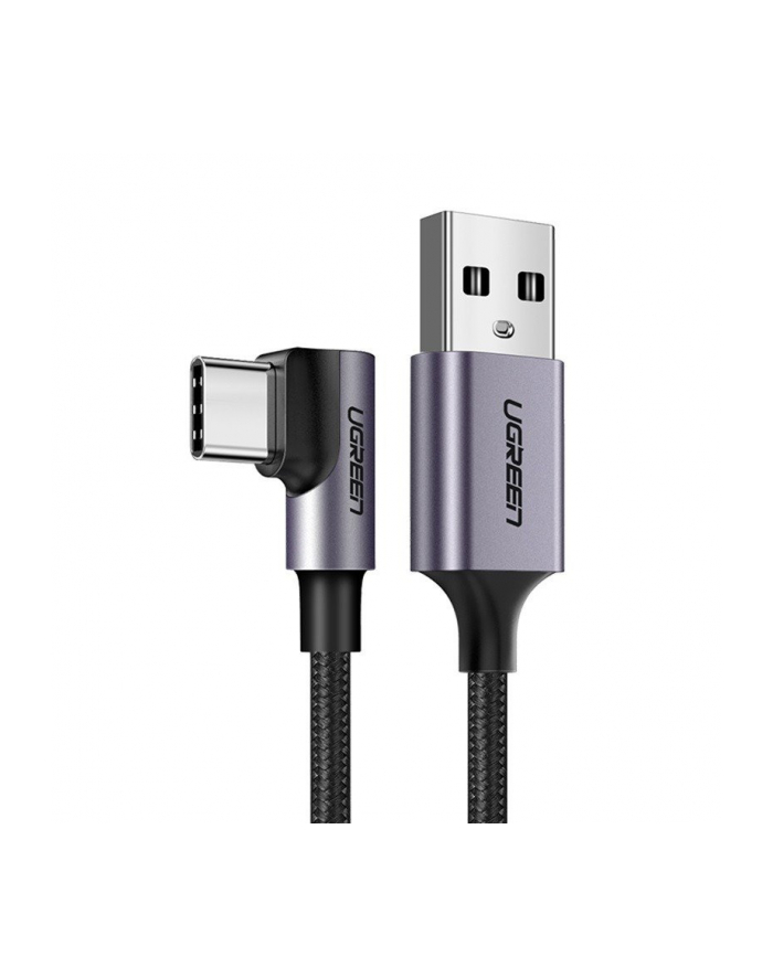 UGREEN KABEL USB DO USB-C KĄTOWY US284, 3A , 3M (CZARNY) główny
