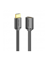 Vention Kabel Hdmi-a męski do Hdmi-a żeński 4K Hd 0,5m 4K@60Hz Czarny - nr 2