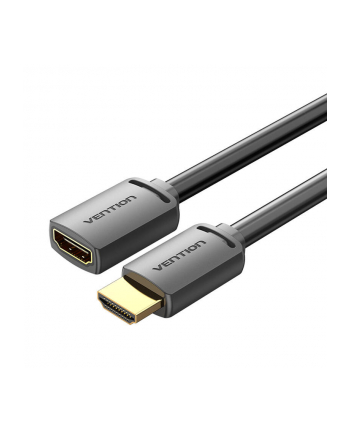 Vention Kabel Hdmi-a męski do Hdmi-a żeński 4K Hd 0,5m 4K@60Hz Czarny