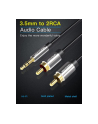 Vention Kabel Audio 3.5Mm Męski -> 2Rca 3M Czarny (BCFBI) - nr 9