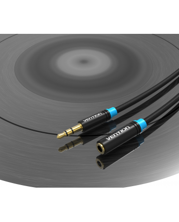 VENTION MOCNY KABEL W BAWEŁNIANYM OPLOCIE 1,5M