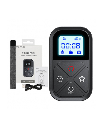 Pilot do GoPro Hero 10 9 8 BLACK MAX / 80m IP54 Telesin GP-RMT-T10