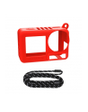 Sunnylife Silikonowe Etui Z Paskiem Oa5-bht885-r Do Action 5 Pro Czerwone - nr 1