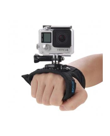 PULUZ Mocowanie Uchwyt Pasek na Dłoń Rękę / 360 stopni / do kamer GoPro 7 6 5 4 3 2 / SJCAM / Xiaomi nr 2