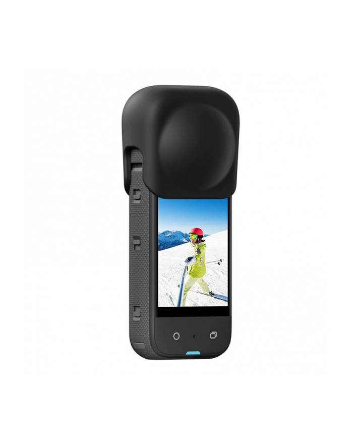 Puluz Silikonowe Etui Na Obiektyw Dla Insta360 X3 Czarne główny