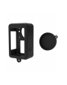 Etui silikonowe Puluz z osłoną na obiektyw do DJI Osmo Action 3, 4 czarne - nr 4