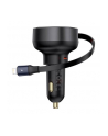 Baseus Ładowarka Samochodowa Enjoyment Pro Usb C Żeńskie Lightning Męski 60W - nr 1